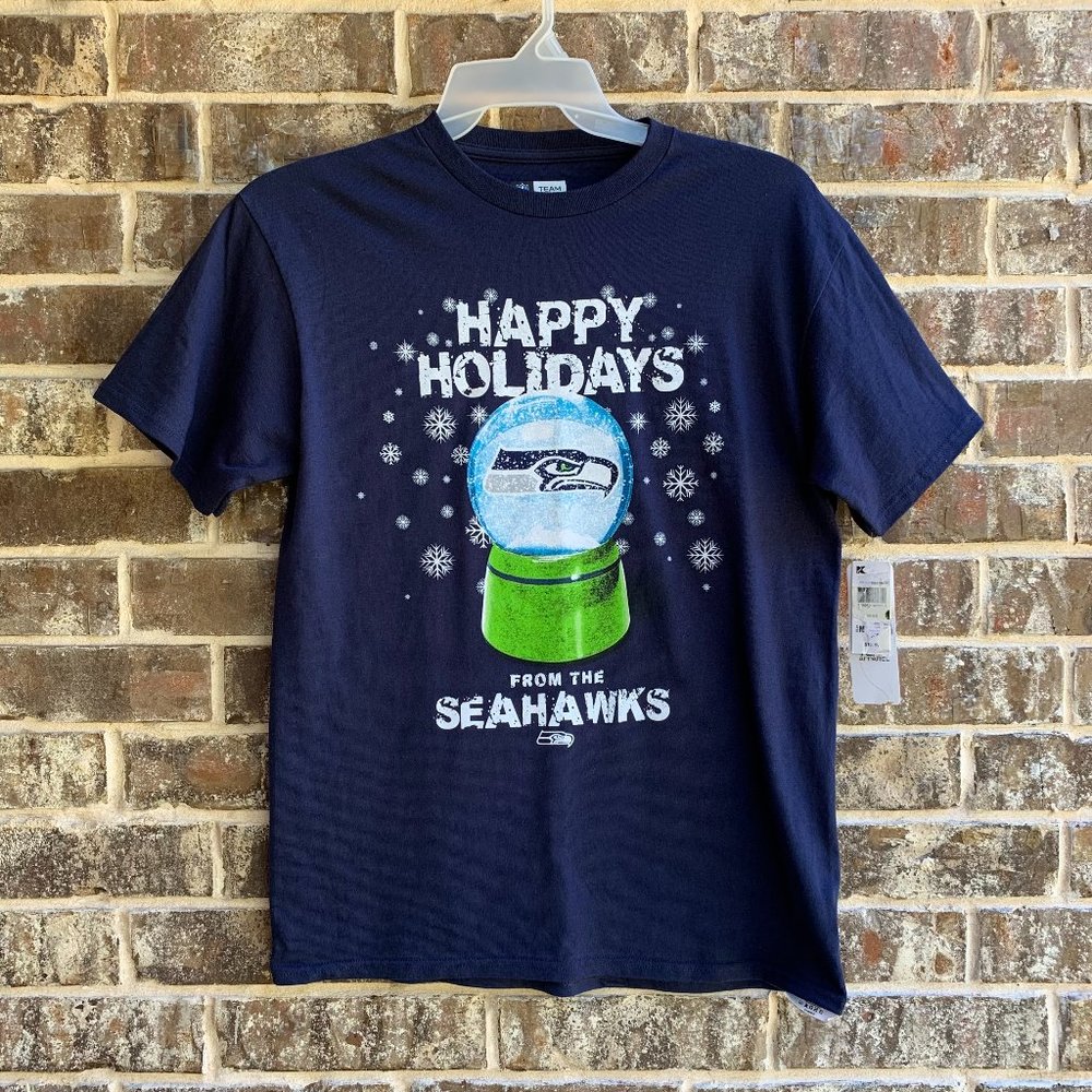 NFL Team Apparel Men's Short Sleeves T-shirt Blue